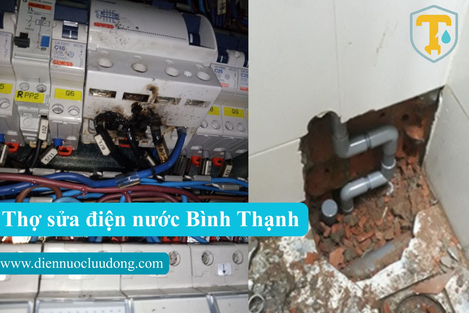 Sửa điện nước Quận Bình Thạnh