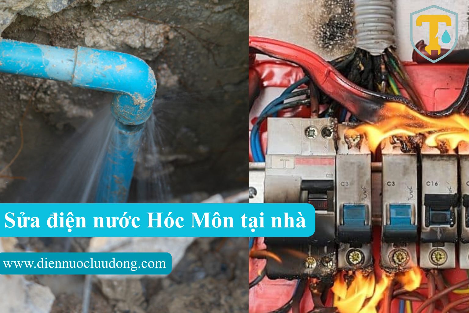 Sửa điện nước huyện hóc môn