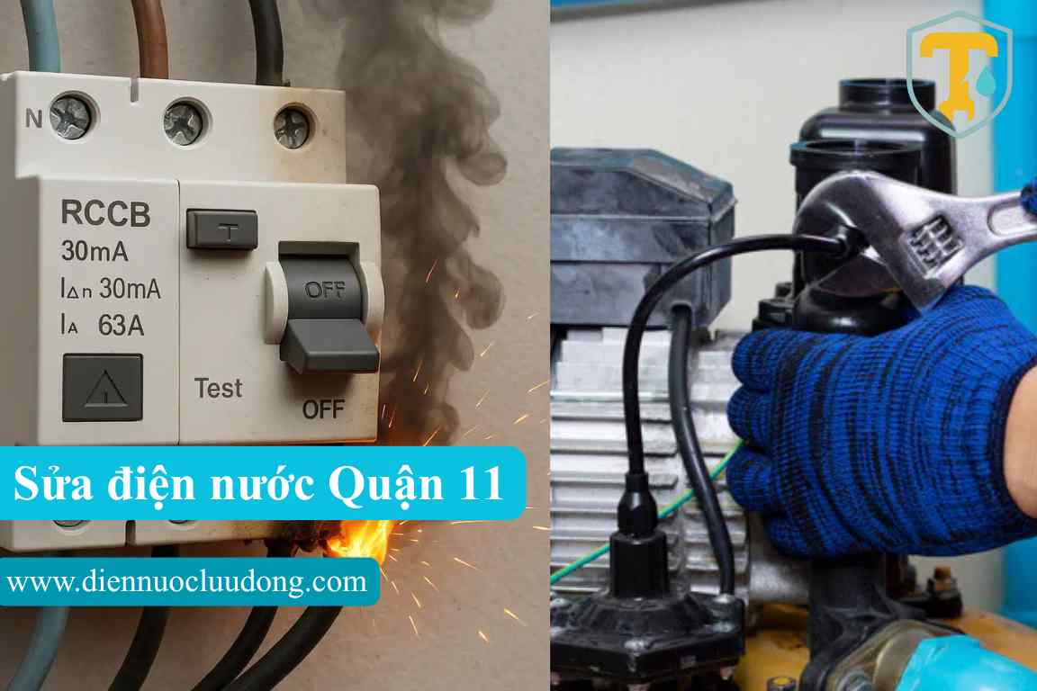 dịch vụ Sửa điện nước Quận 11 Sửa điện nước Quận 11