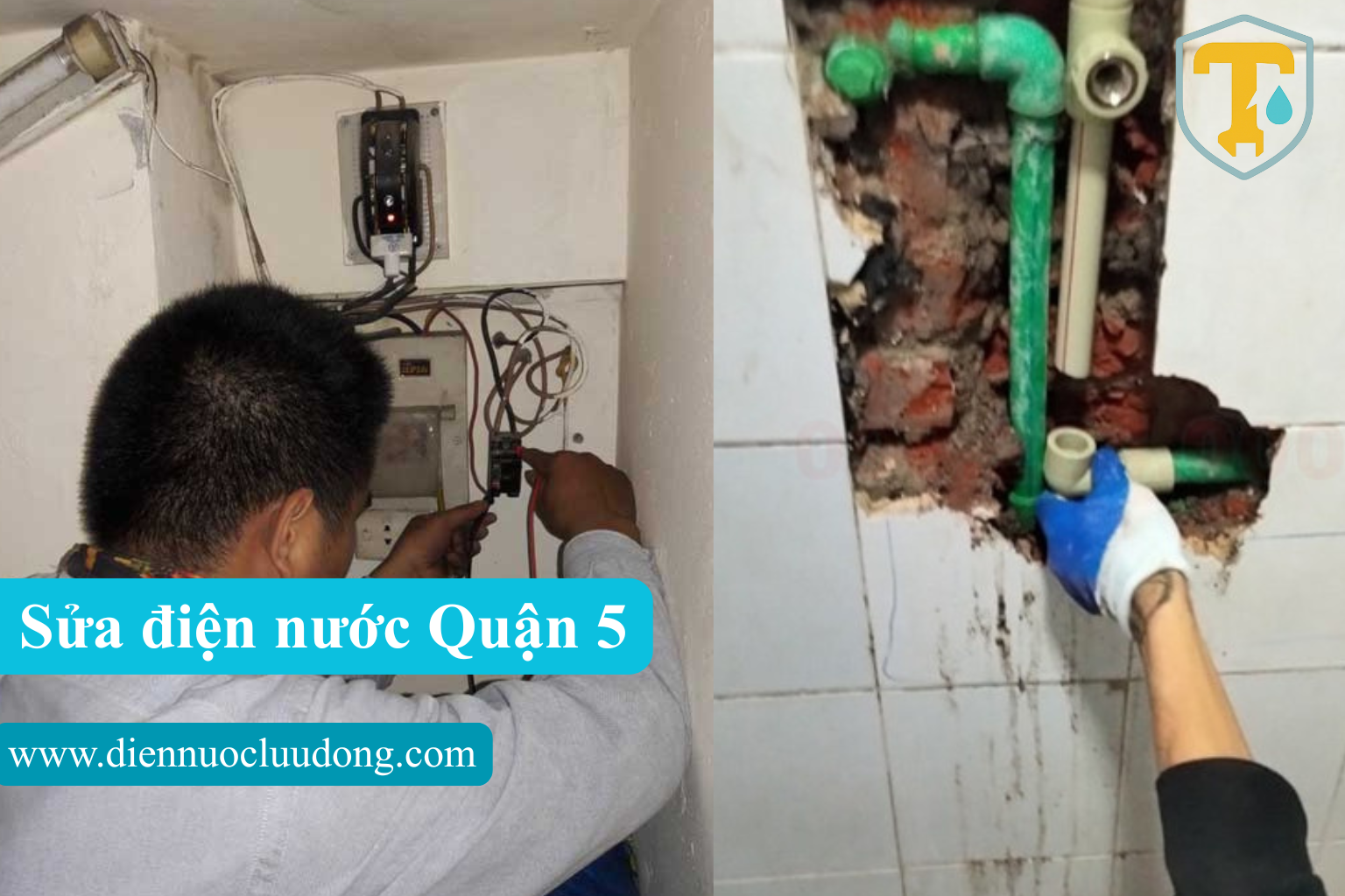 Dịch vụ sửa điện nước Quận 5 Dịch vụ sửa điện nước Quận 5