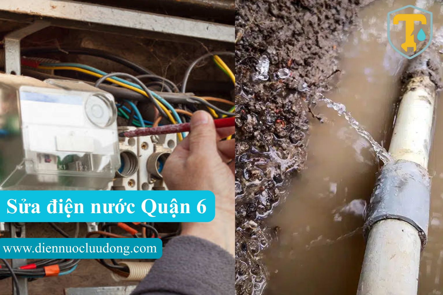 Dịch vụ sửa điện nước Quận 6 Dịch vụ sửa điện nước Quận 6