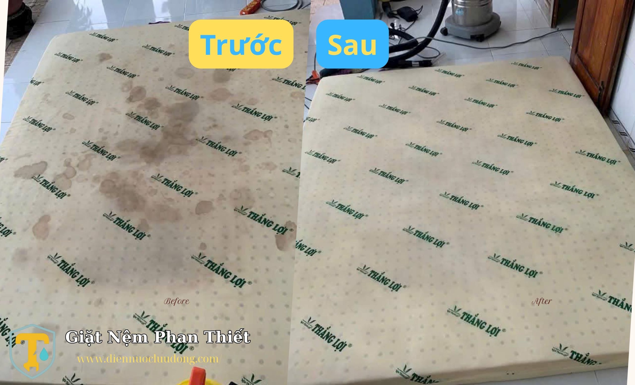 3 gói dịch vụ giặt nệm Lagi Bình Thuận của TÍN TÂM