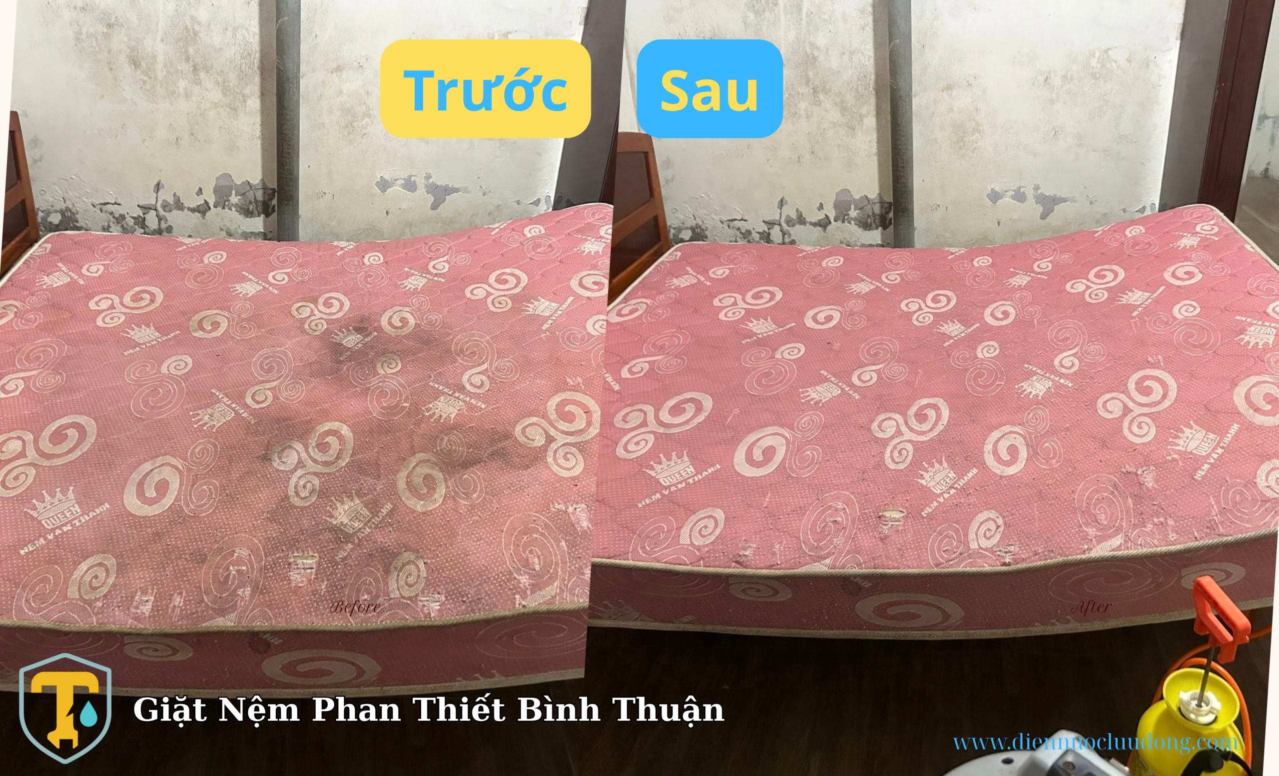 Quy trình giặt nệm Phan Thiết Bình Thuận chuyên nghiệp tại TÍN TÂM Quy trình giặt nệm Phan Thiết Bình Thuận chuyên nghiệp tại TÍN TÂM