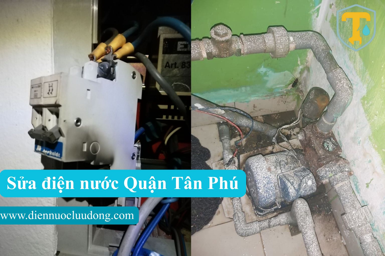 Sửa điện nước Quận Tân Phú