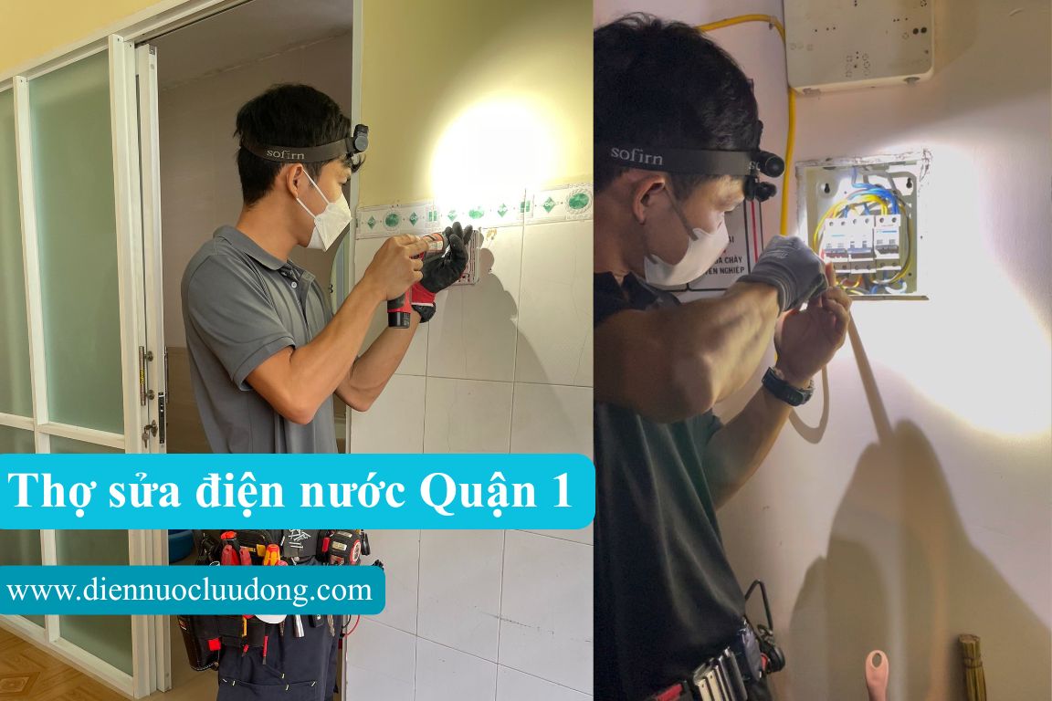 thợ sửa điện nước quận 1