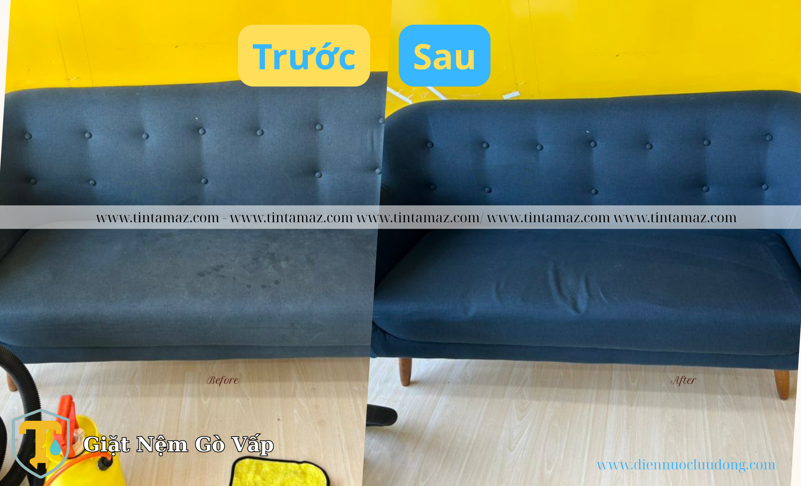 dịch vụ giặt nệm Gò Vấp của TÍN TÂM