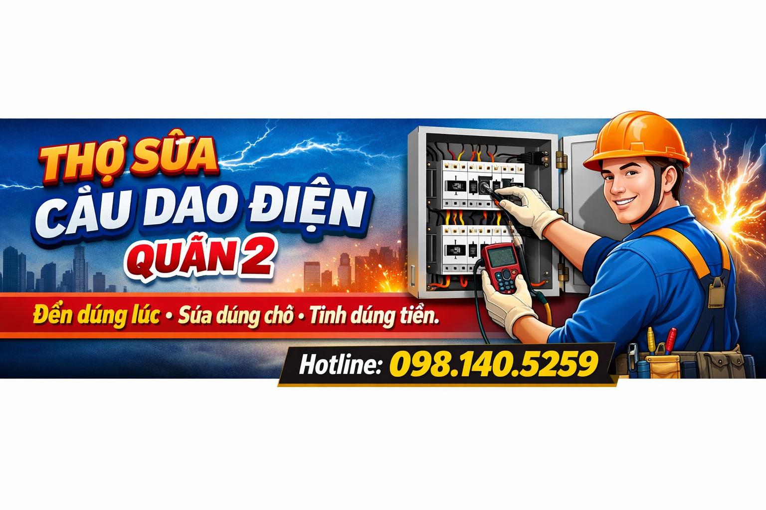 Dịch Vụ Sửa Cầu Dao Điện Quận 2