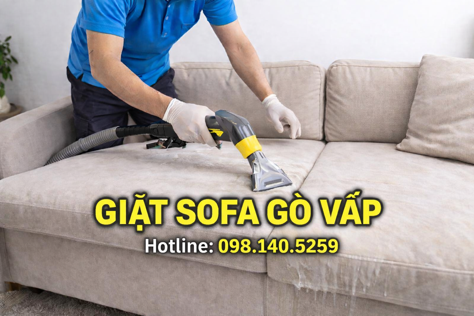 Giặt sofa gò vấp