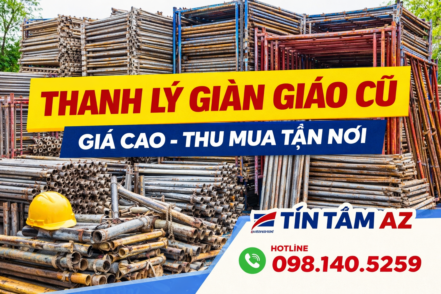 thanh lý giàn giáo cũ