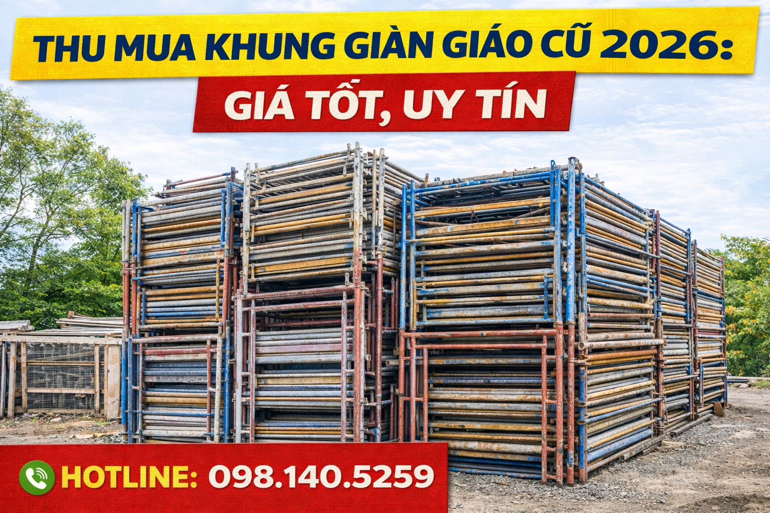 Thu Mua Khung Giàn Giáo Cũ 2026